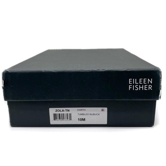 Eileen Fisher Shoes Zola Platform Wedge Bootie Earth Tumbled Nubuck Size 10 - Picture 14 of 16